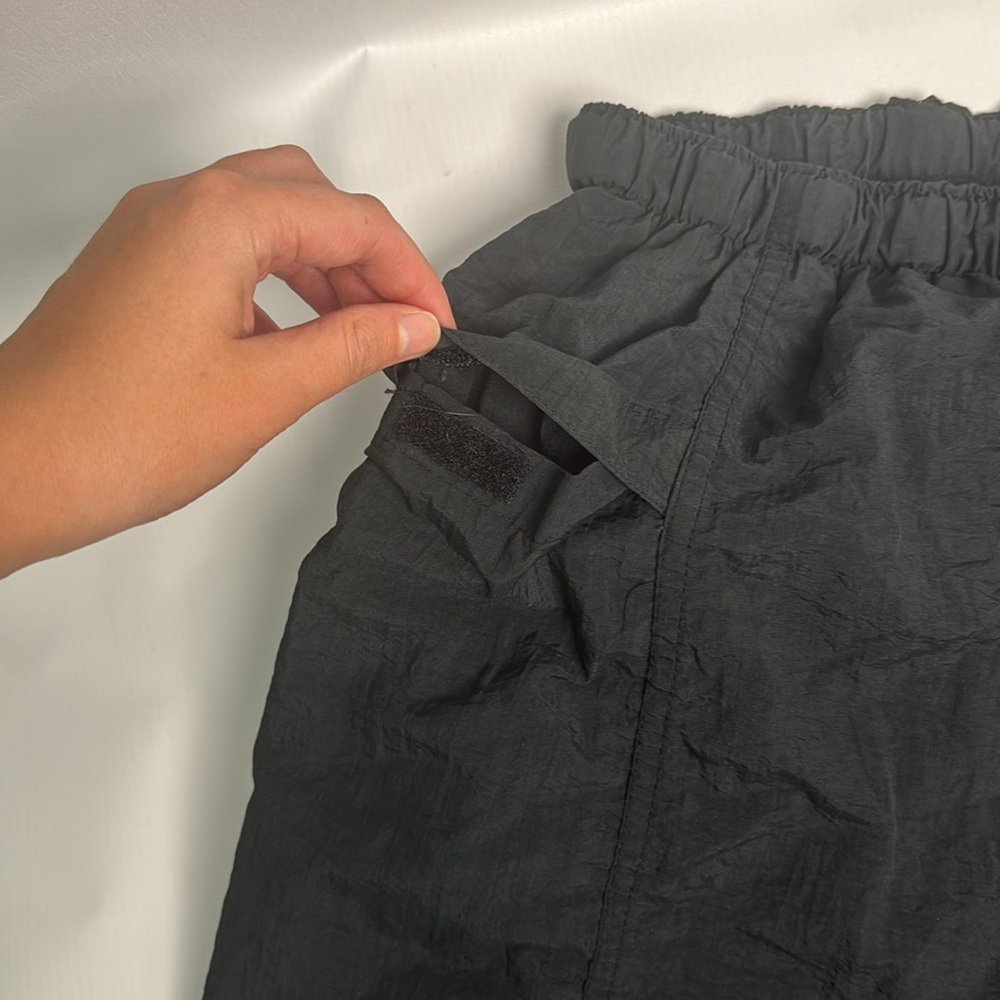 Vintage Marlboro Adventure Team Shorts 90s Black Swim Trunks Lined Made in Korea - Picture 8 of 9
